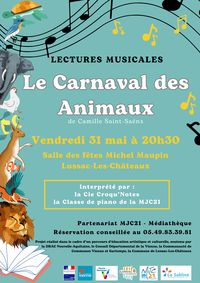 LECTURES MUSICALES : LE CARNAVAL DES ANIMAUX | 