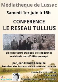 CONFERENCE : LE RESEAU TULLIUS PAR JEAN-CLAUDE CORNEILLE | 