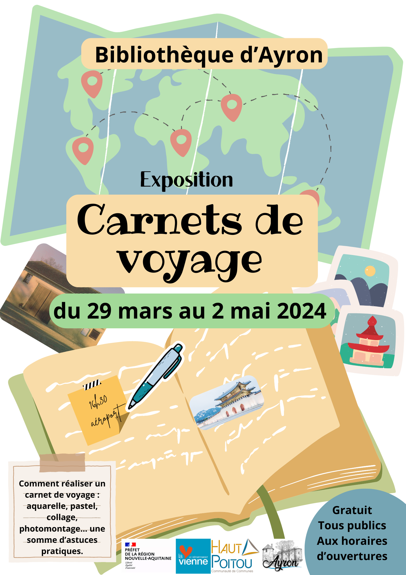 Exposition Carnets de voyage | 